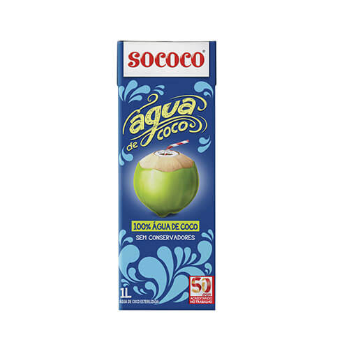 3596 – Água de coco Sococo 1 litro